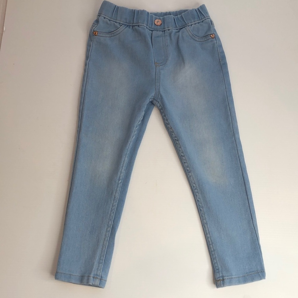 VINCE CAMUTO Light  Blue Stretch Denim Jeans Leggings Jeggings Girl's Size 5